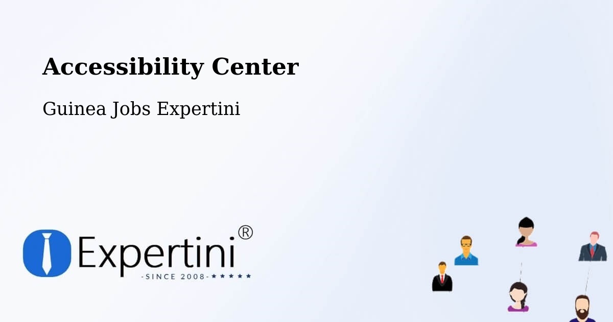 Accessibility Statement – Camayenne - Guinea Jobs Expertini